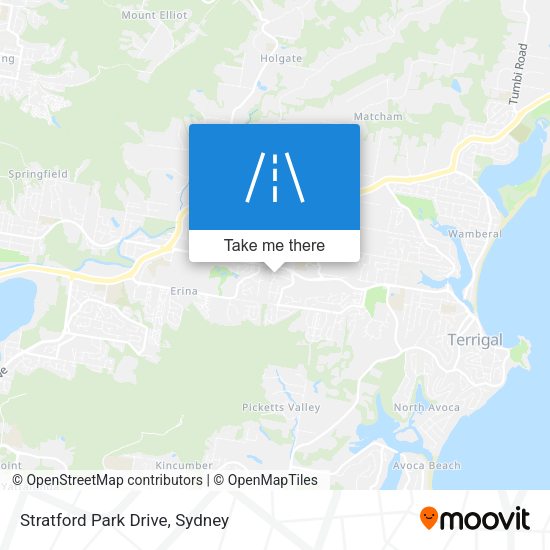 Stratford Park Drive map