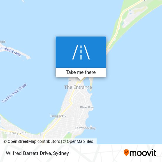 Wilfred Barrett Drive map