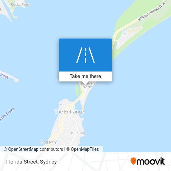Florida Street map