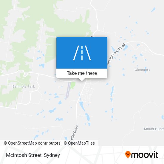 Mcintosh Street map