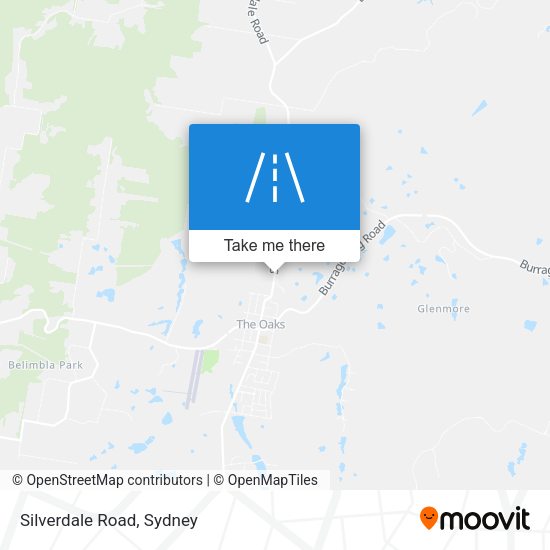 Silverdale Road map