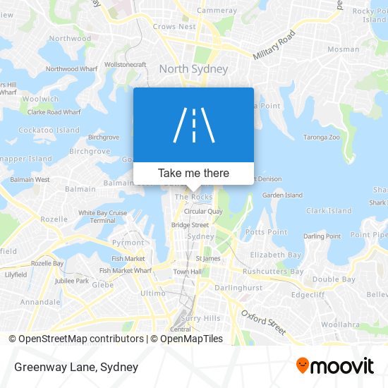 Greenway Lane map