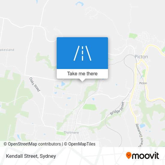 Kendall Street map