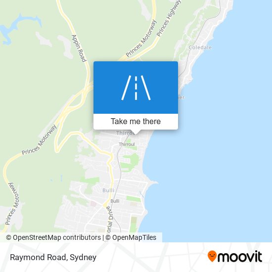 Raymond Road map