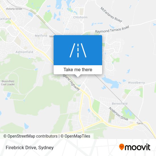 Firebrick Drive map