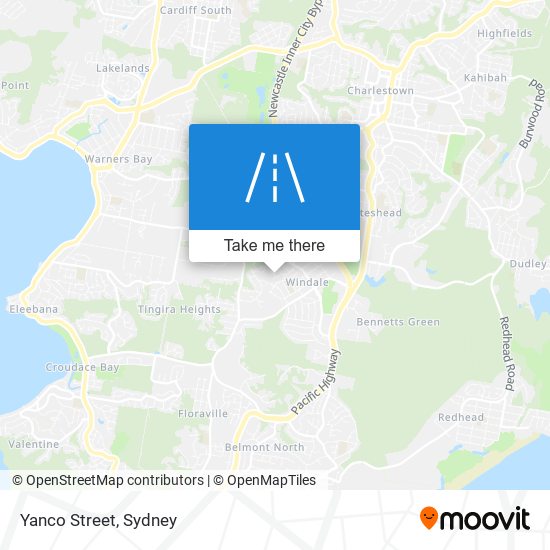 Yanco Street map