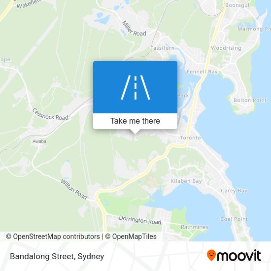 Bandalong Street map
