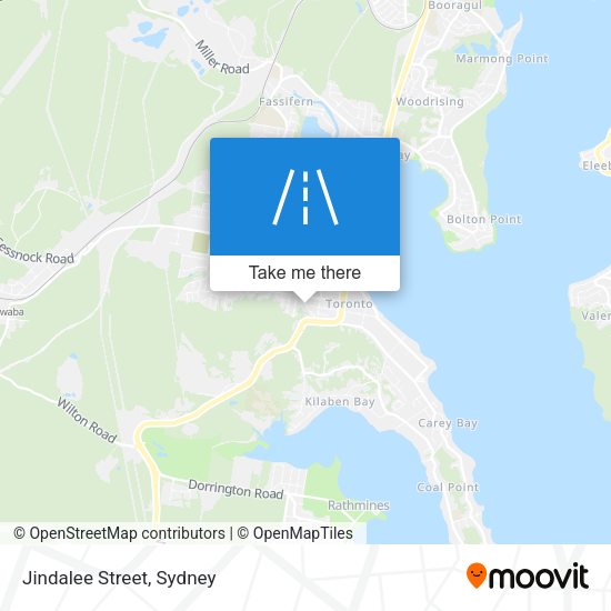 Jindalee Street map