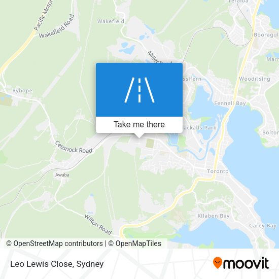 Leo Lewis Close map