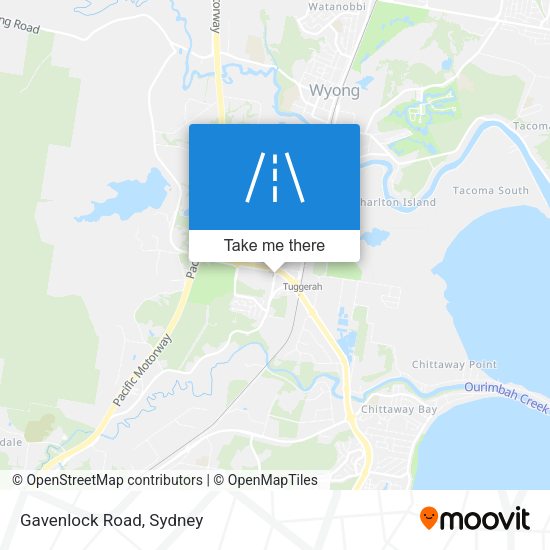 Gavenlock Road map