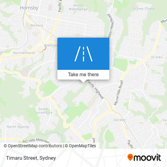 Timaru Street map