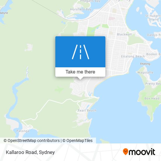 Kallaroo Road map