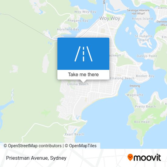 Priestman Avenue map