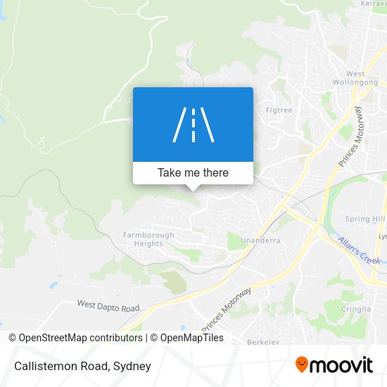 Callistemon Road map