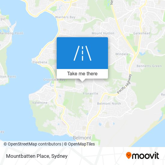 Mountbatten Place map