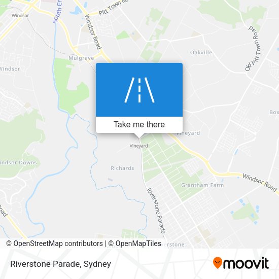 Riverstone Parade map