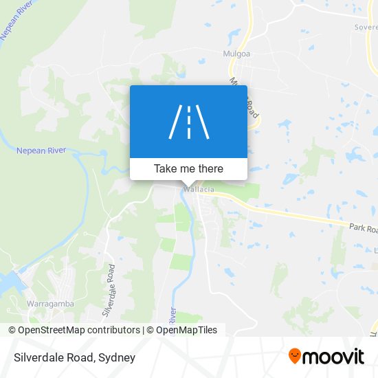 Mapa Silverdale Road