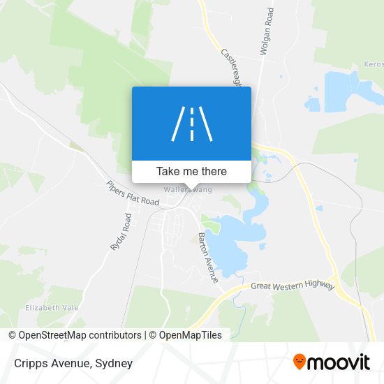 Cripps Avenue map