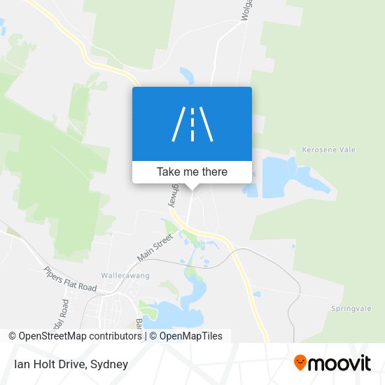 Ian Holt Drive map