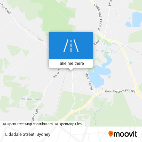 Lidsdale Street map