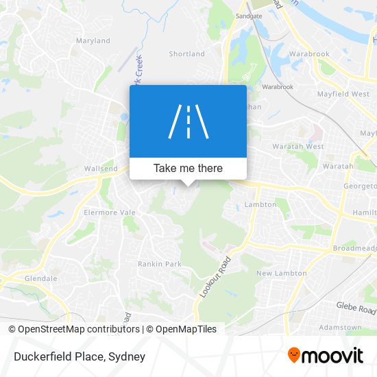 Duckerfield Place map