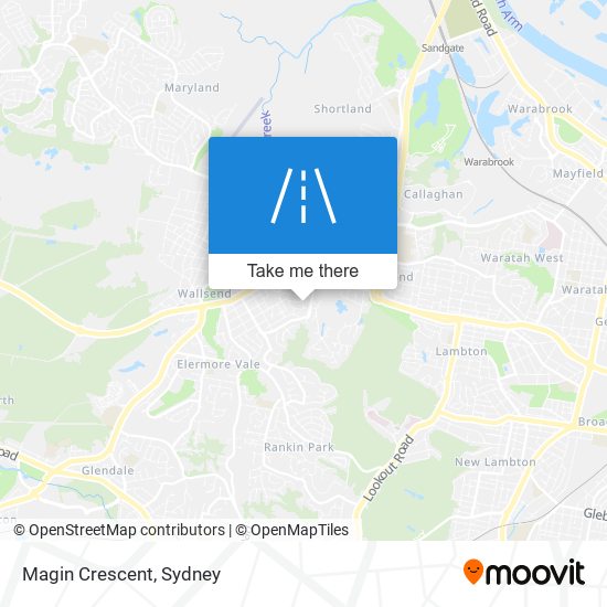 Magin Crescent map