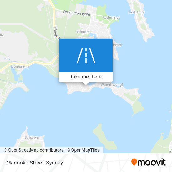 Manooka Street map