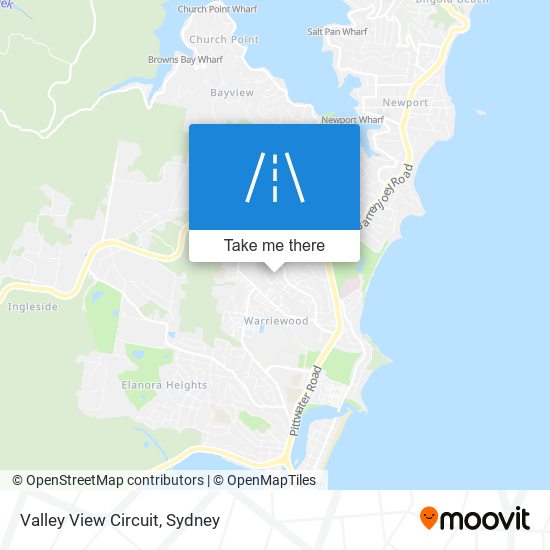 Valley View Circuit map