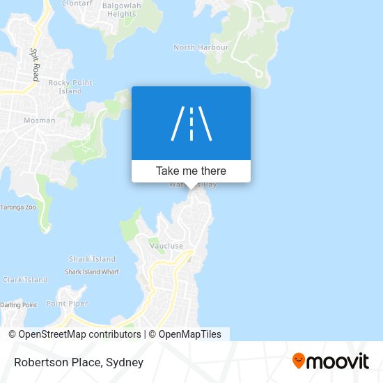 Robertson Place map