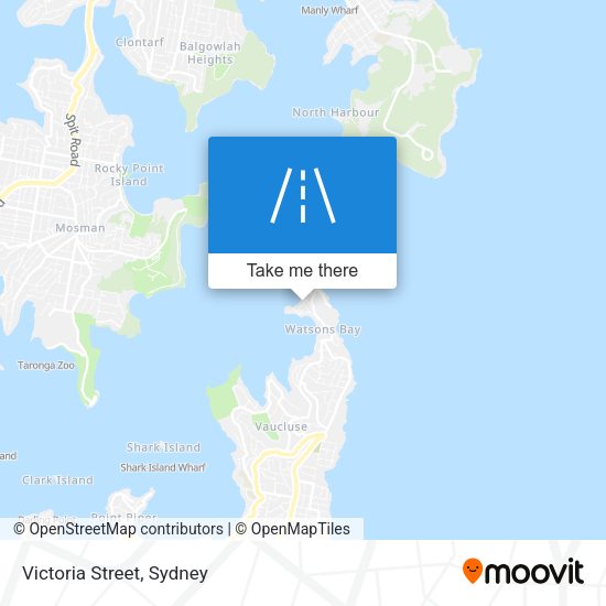 Victoria Street map