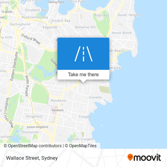Wallace Street map