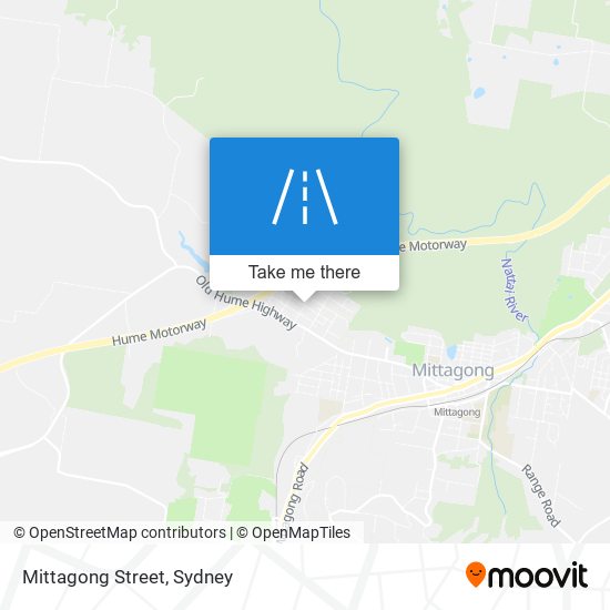 Mittagong Street map