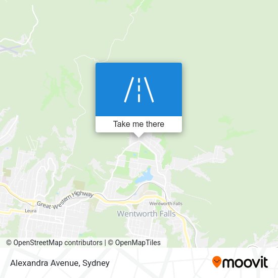 Alexandra Avenue map