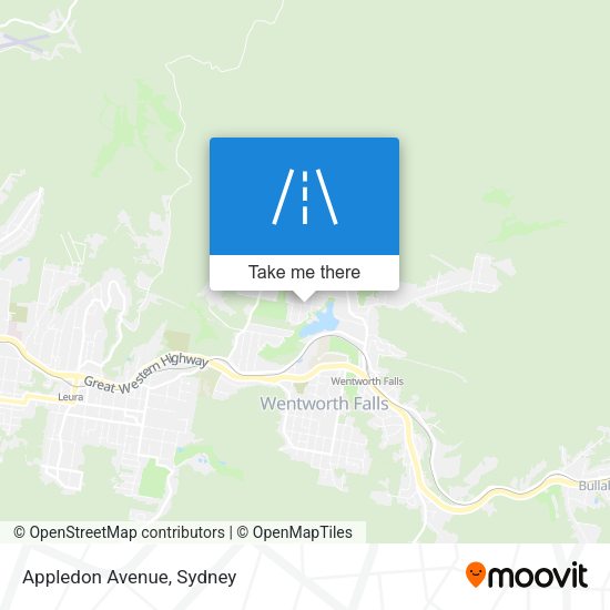 Appledon Avenue map