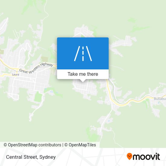 Central Street map