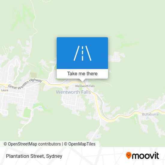 Plantation Street map