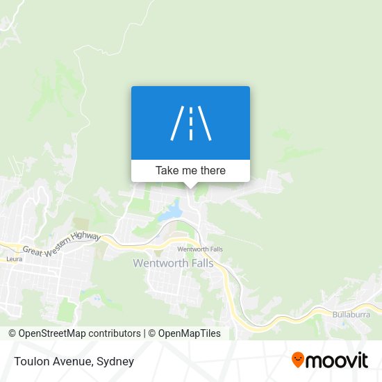 Toulon Avenue map