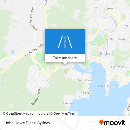 John Howe Place map