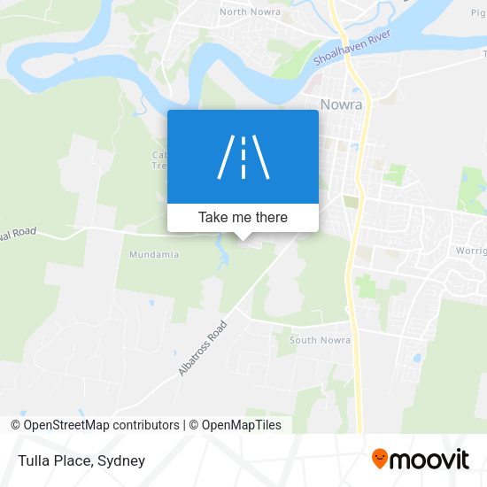 Tulla Place map