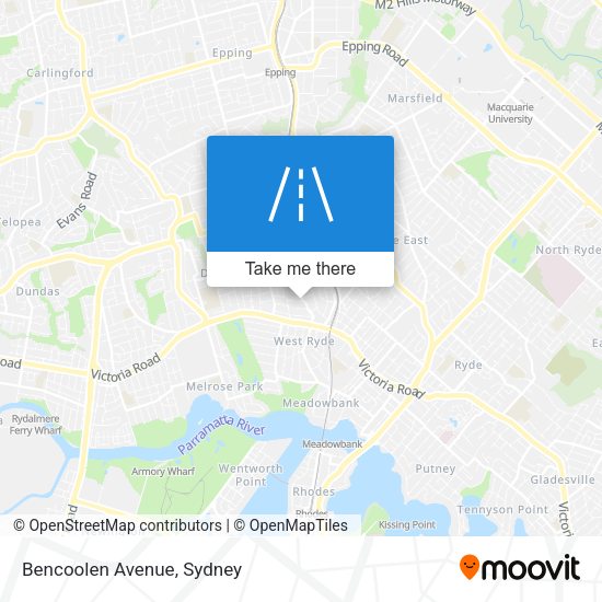 Bencoolen Avenue map