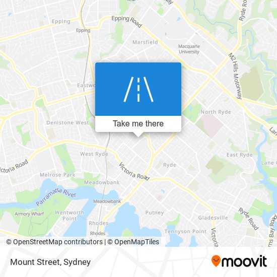 Mount Street map