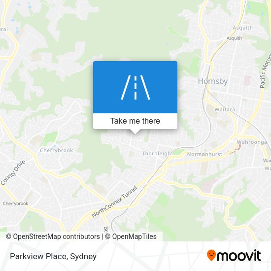 Parkview Place map