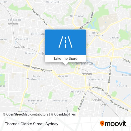 Thomas Clarke Street map