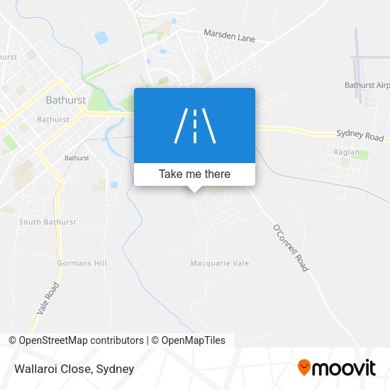Wallaroi Close map