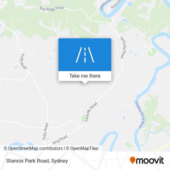 Stannix Park Road map