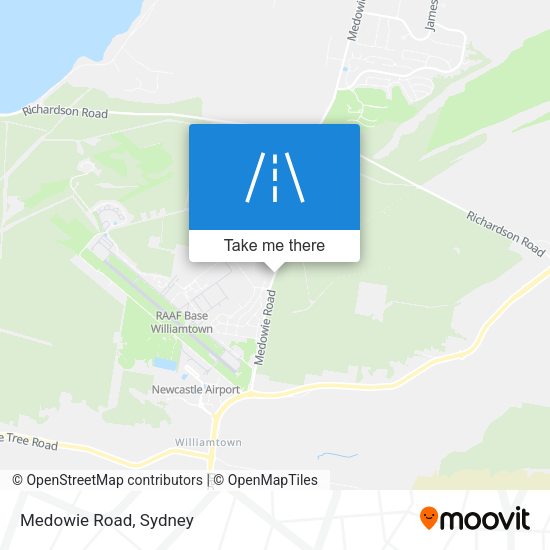 Medowie Road map