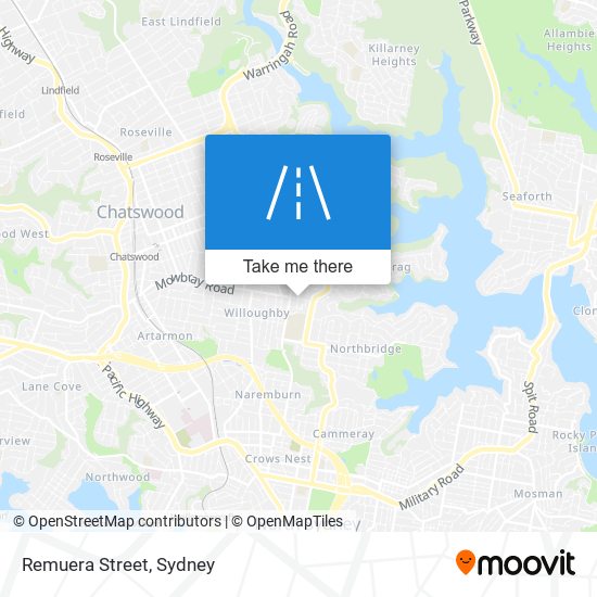 Remuera Street map