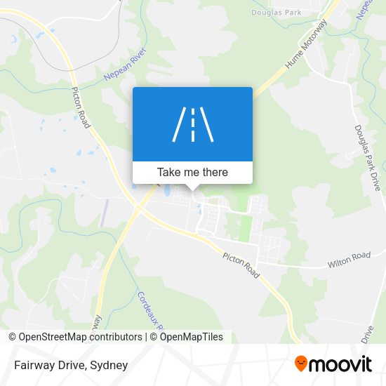 Fairway Drive map