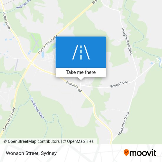 Wonson Street map