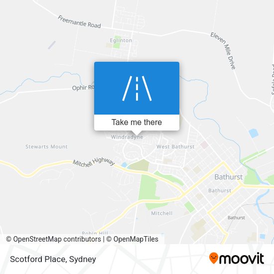 Scotford Place map